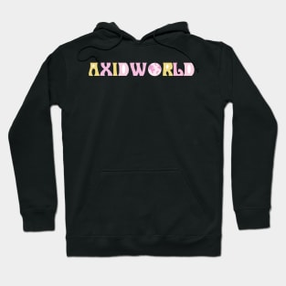 Pink and Yellow AXIDWORLD Hoodie